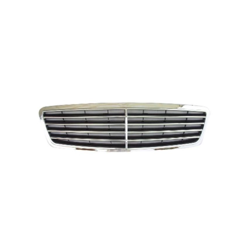 GRILLE ASSY W203; SDN; AVANTGARDE|ELEGANCE; BRIGHT & BLACK MB C280 01-07;C240/C320 01-04;C230 03-07