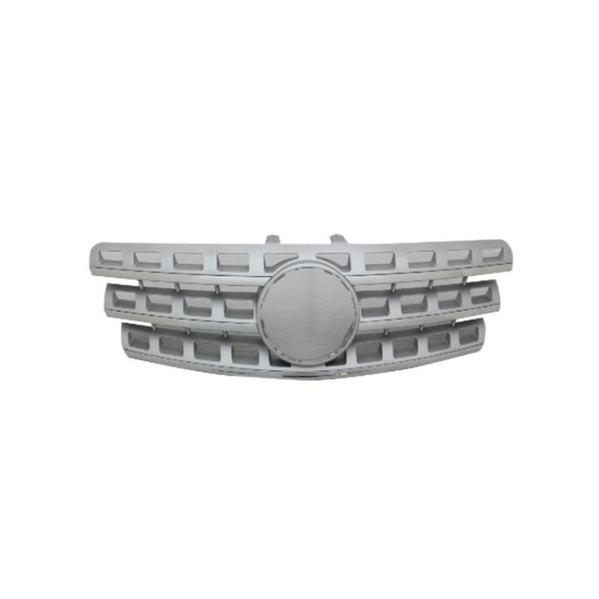 GRILLE ASSY; W164; CDI|BLUETEC; W/O PROXIMITY CRUISE CONTROL; BRILLIANT SILVER; ML CLASS 08-11