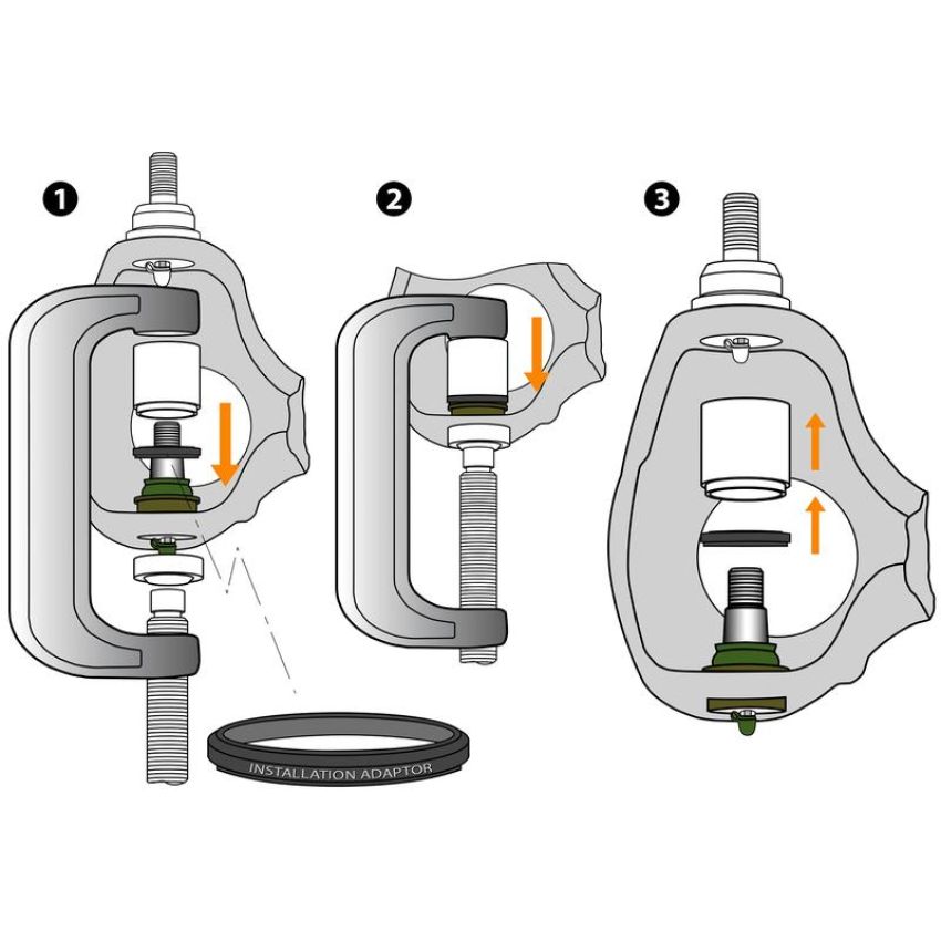 MEVOTECH TXMS25532 Suspension Ball Joint