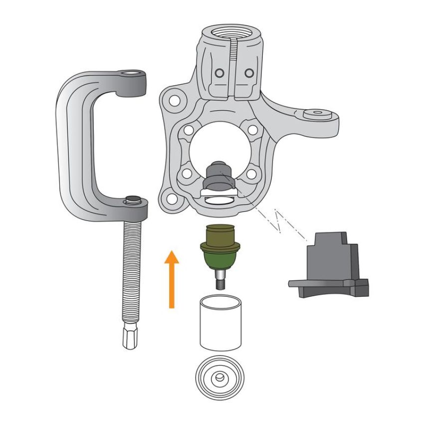 MEVOTECH TXMS25560 Suspension Ball Joint