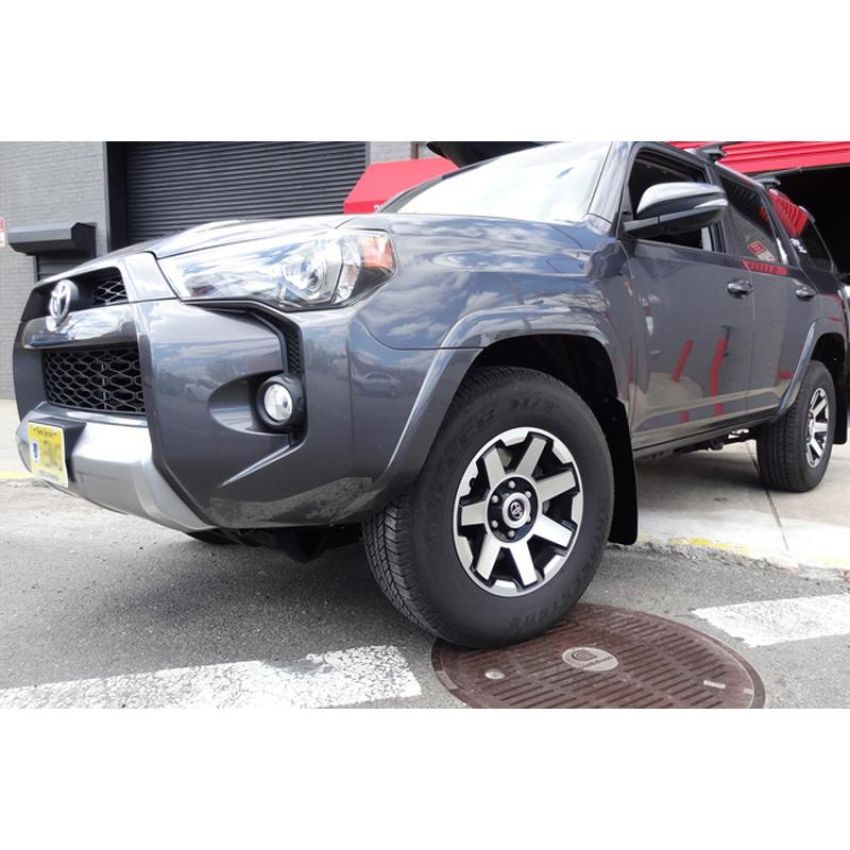 Rally Armor MF48-UR-BLK/RD Black Mud Flap/Red Logo