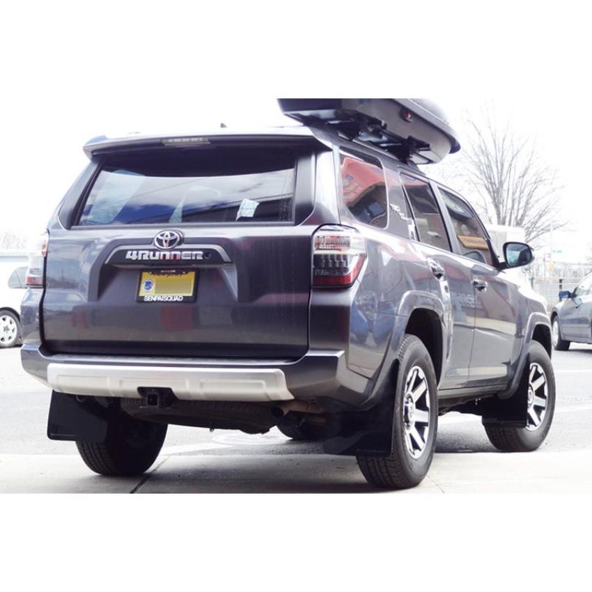 Rally Armor MF48-UR-BLK/RD Black Mud Flap/Red Logo
