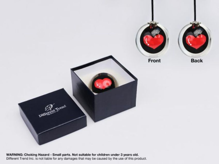 Different Trend Love 40mm Heart Crystal Mirror Hanger DT-4043