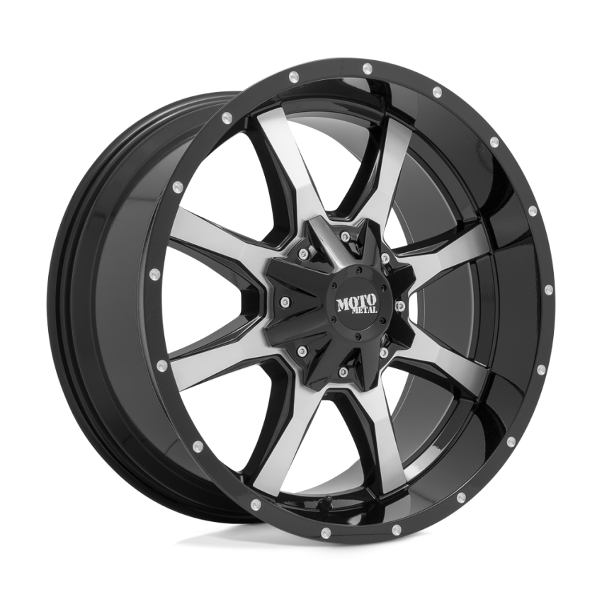 MO970 18X9 5X4.5 74.1 MACH G-BLK +18