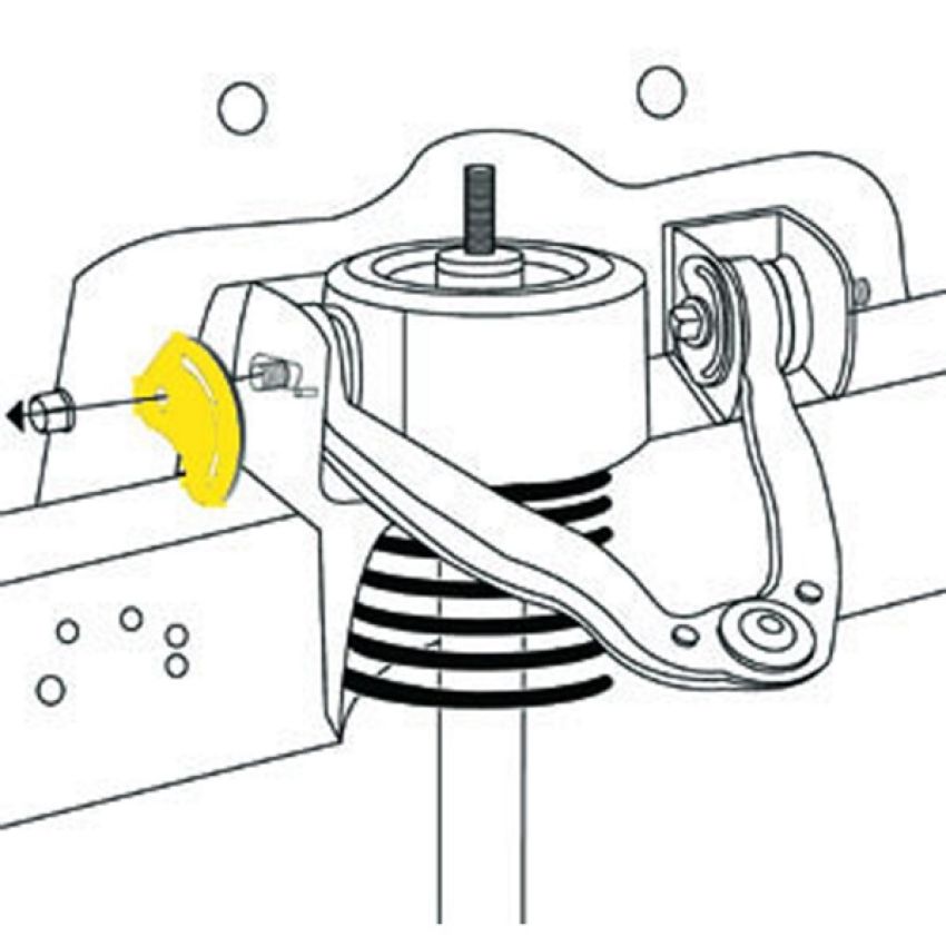 Moog K80277 Front Upper Alignment Camber Caster Cam