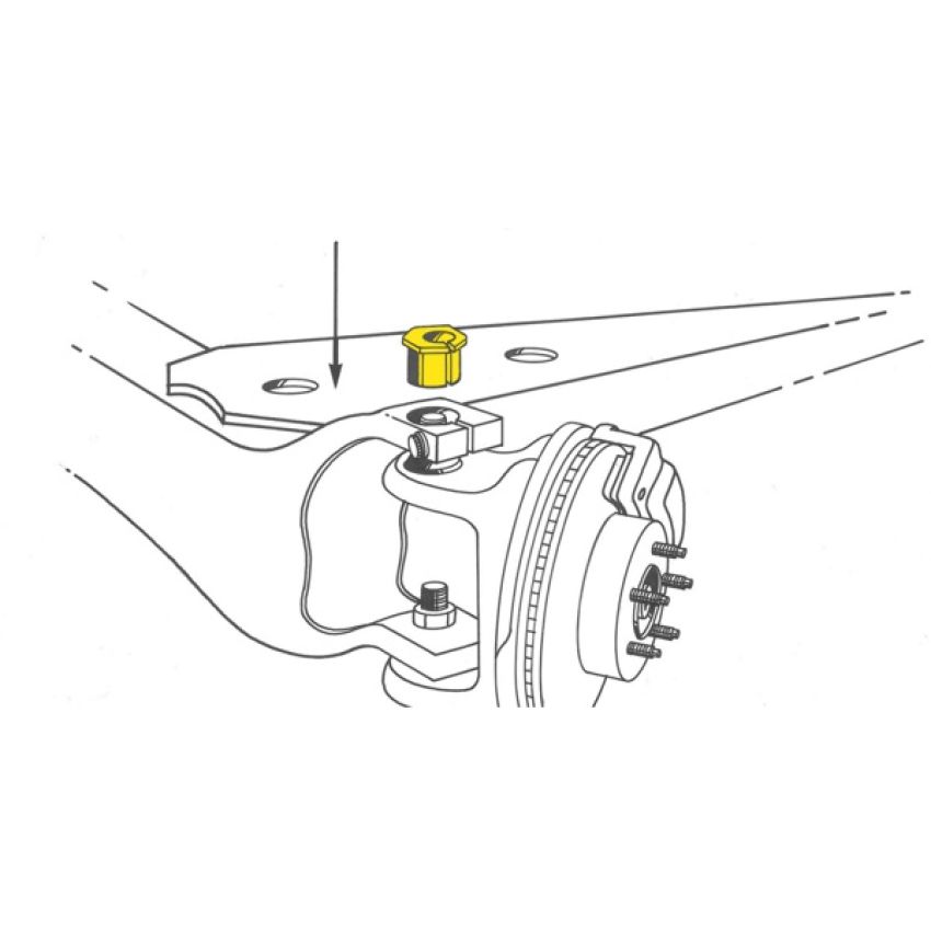 Moog K8979 Frente Buje para Ajuste de Caster / Camber