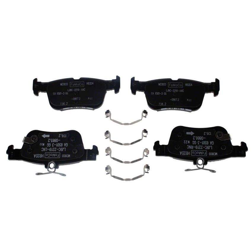 Motorcraft Standard Premium Brake Pads for 2021-2024 MUSTANG MACH-E - LJ9Z2200C