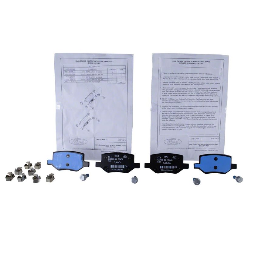 Motorcraft Standard Premium Brake Pads for 2024 NAUTILUS - PZ1Z2200A