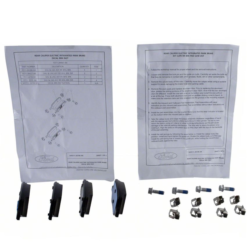 Motorcraft Standard Premium Brake Pads for 2024 NAUTILUS - PZ1Z2200A