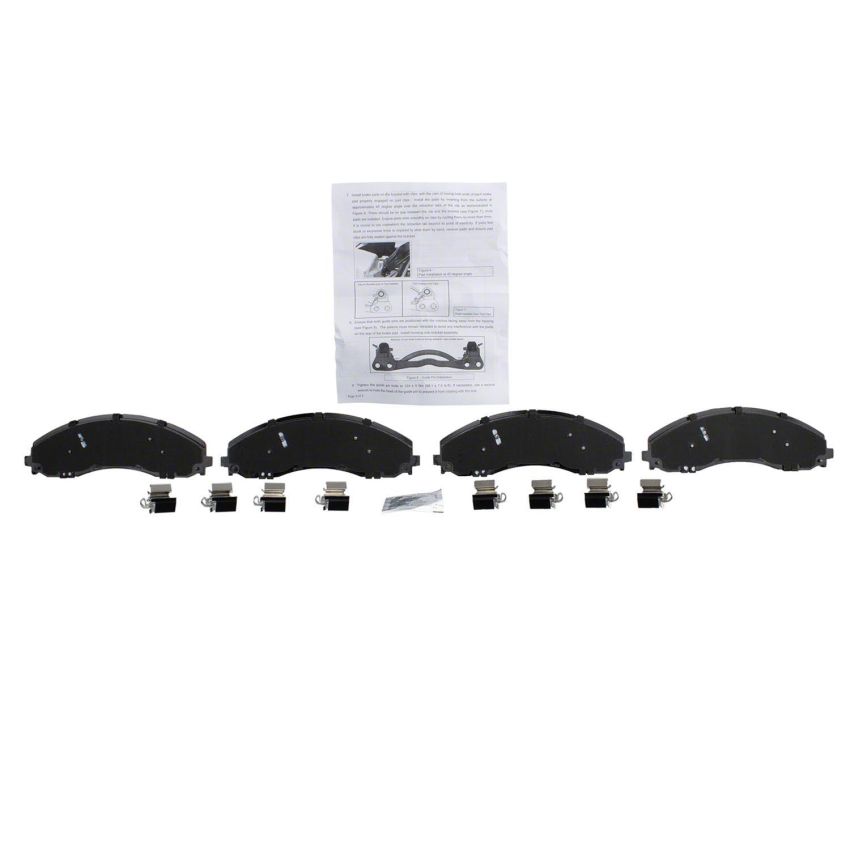 Motorcraft Standard Premium Brake Pads for 2017-2023 F-450 SUPER DUTY, 2017-2020 F-550 SUPER DUTY, 2023-2024 F-600 SUPER DUTY - HC3Z2001E
