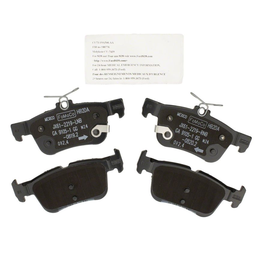 Motorcraft Brake Pads JX6Z2200F