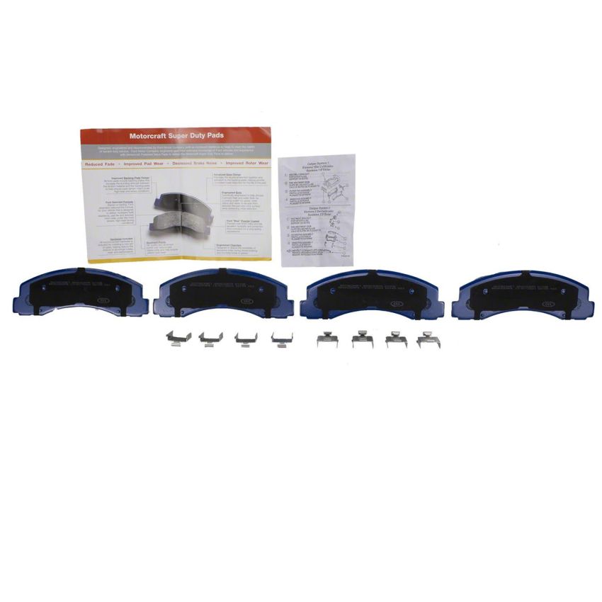 Motorcraft Standard Premium Brake Pads for 2010-2020 EXPEDITION, NAVIGATOR, 2018-2020 F-150 - 8L3Z2V001D
