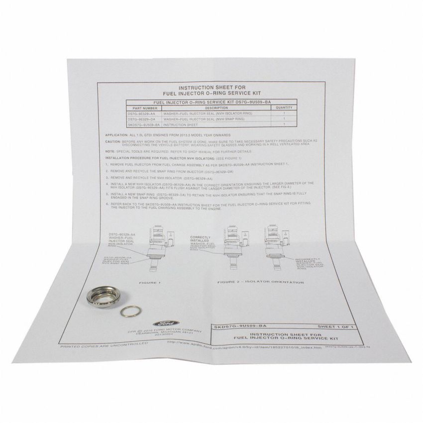 Motorcraft Fuel Injector O-Rings DS7Z9229A