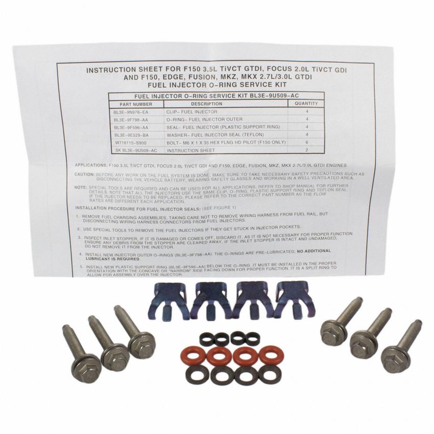 Motorcraft Fuel Injector O-Rings BL3Z9229C