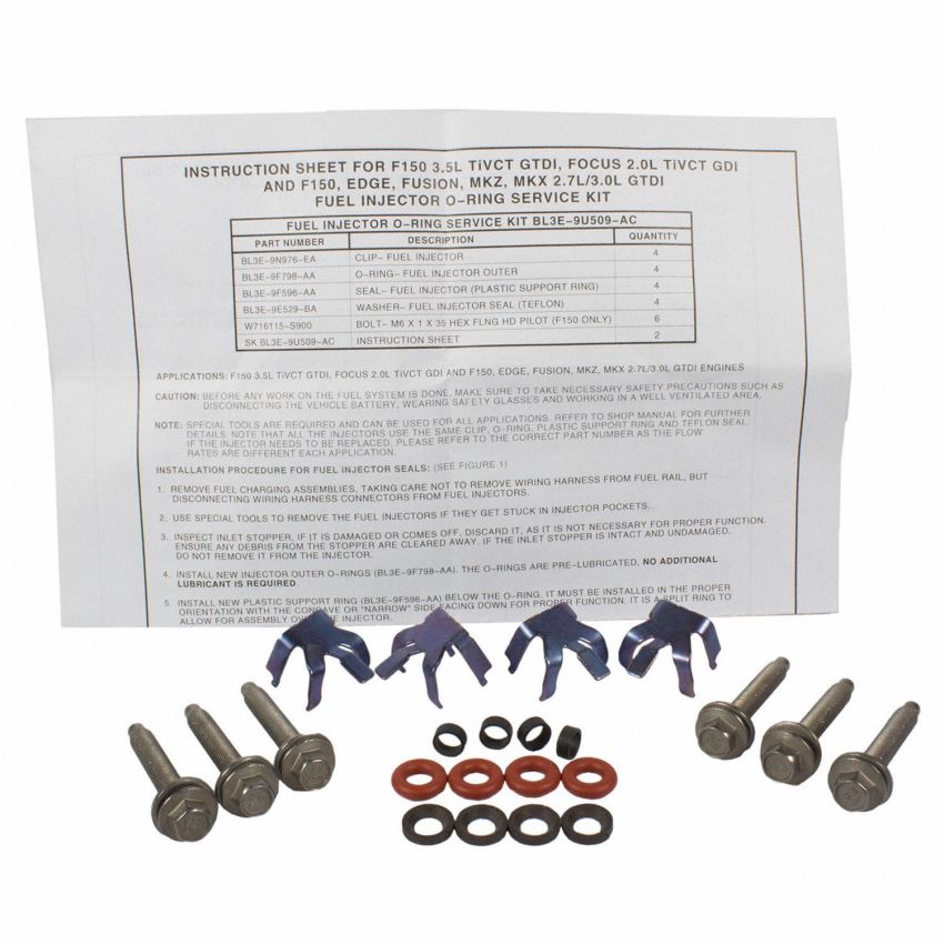 Motorcraft Fuel Injector O-Rings BL3Z9229C