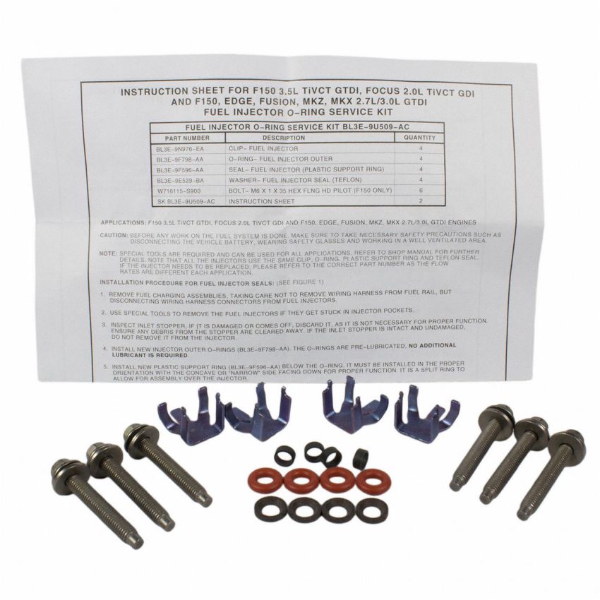 Motorcraft Fuel Injector O-Rings BL3Z9229C
