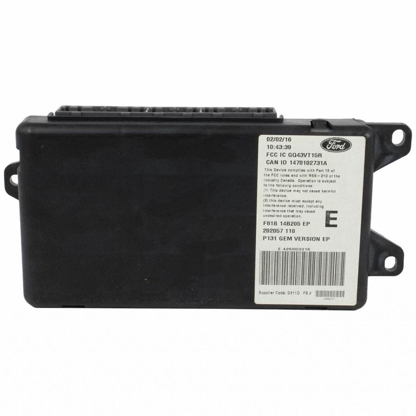 Motorcraft Body Control Modules F81Z14B205EE