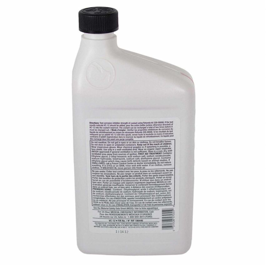 Motorcraft Antifreeze and Coolant VC12