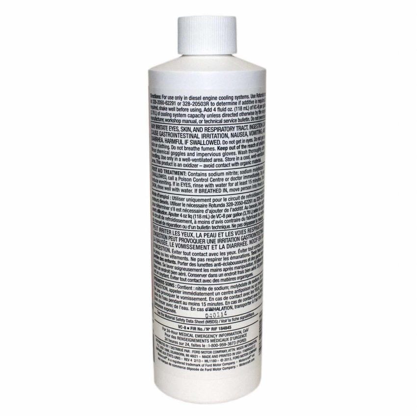 Motorcraft Diesel Cooling System Additive VC8