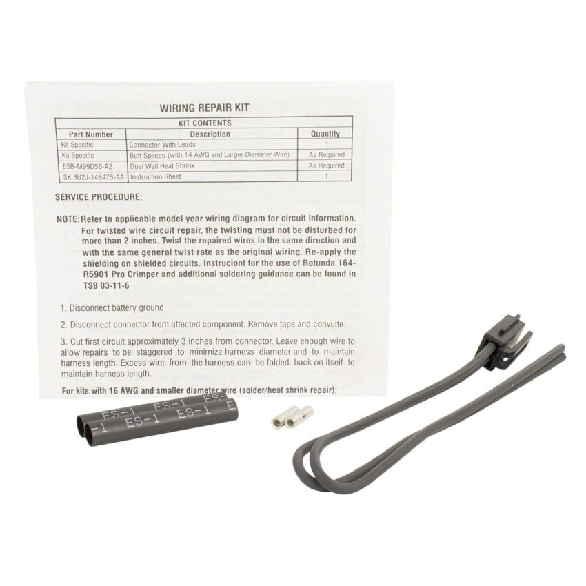 Motorcraft Wiring Connectors for 2021-2023 CORSAIR, ESCAPE, 2022 MAVERICK - 3U2Z14S411RCB