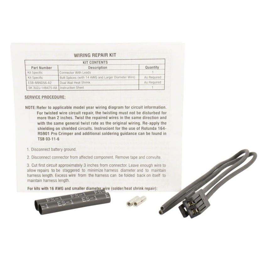 Motorcraft Wiring Connectors for 2021-2023 CORSAIR, ESCAPE, 2022 MAVERICK - 3U2Z14S411RCB