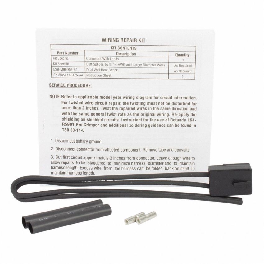 Motorcraft Wiring Connectors 3U2Z14S411PBB