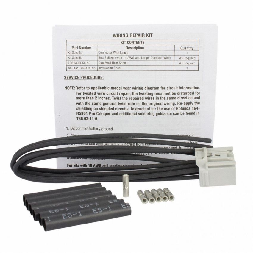 Motorcraft Wiring Connectors 3U2Z14S411XVB