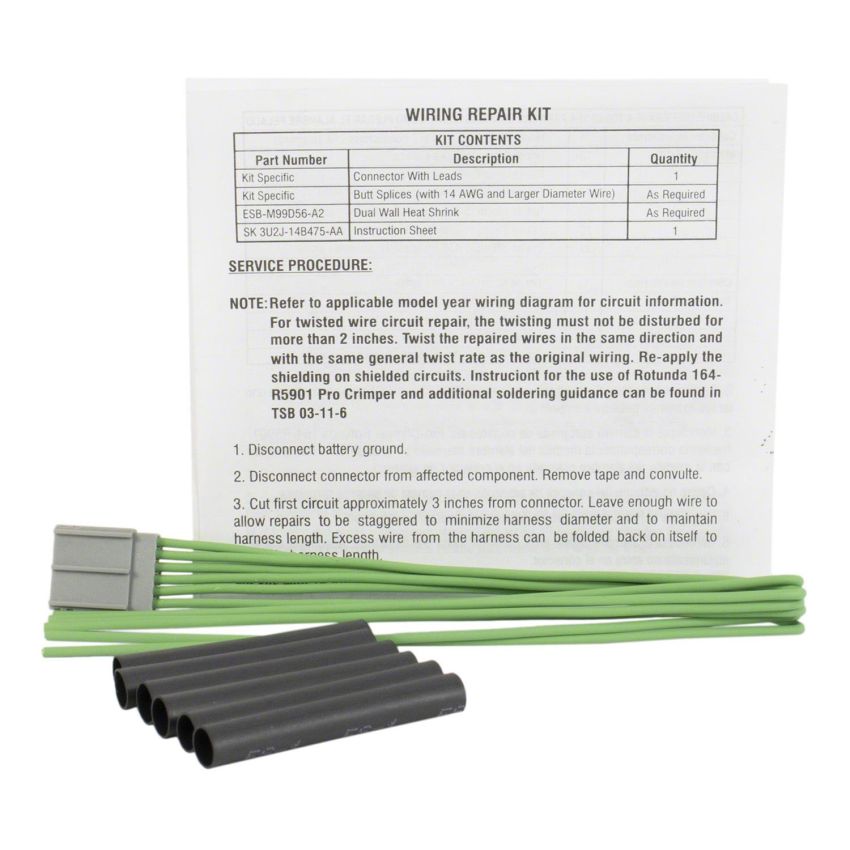 Motorcraft Wiring Connectors 9U2Z14S411APA