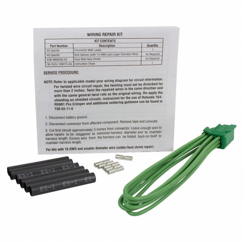 Motorcraft Wiring Connectors 9U2Z14S411XA