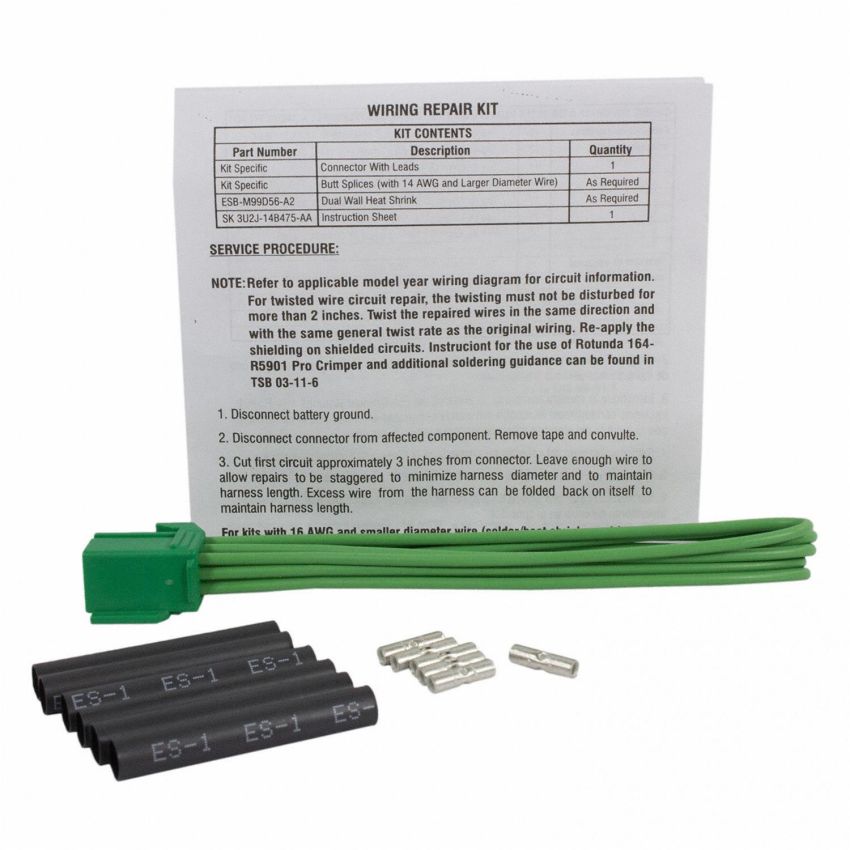 Motorcraft Wiring Connectors 9U2Z14S411XA