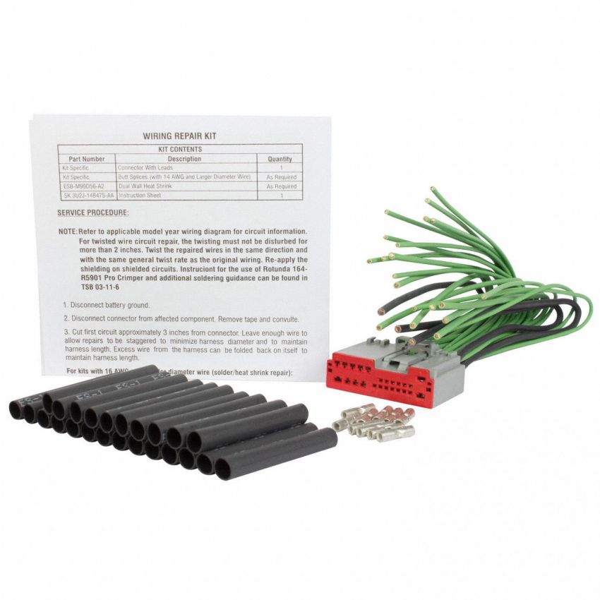 Motorcraft Wiring Connectors 9U2Z14S411YA