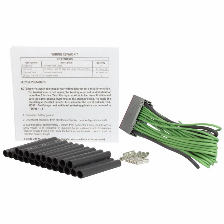 Motorcraft Wiring Connectors 9U2Z14S411YA