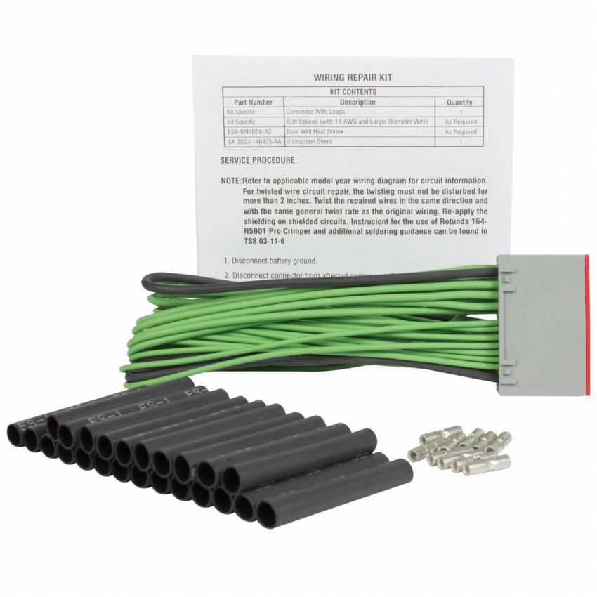Motorcraft Wiring Connectors 9U2Z14S411YA