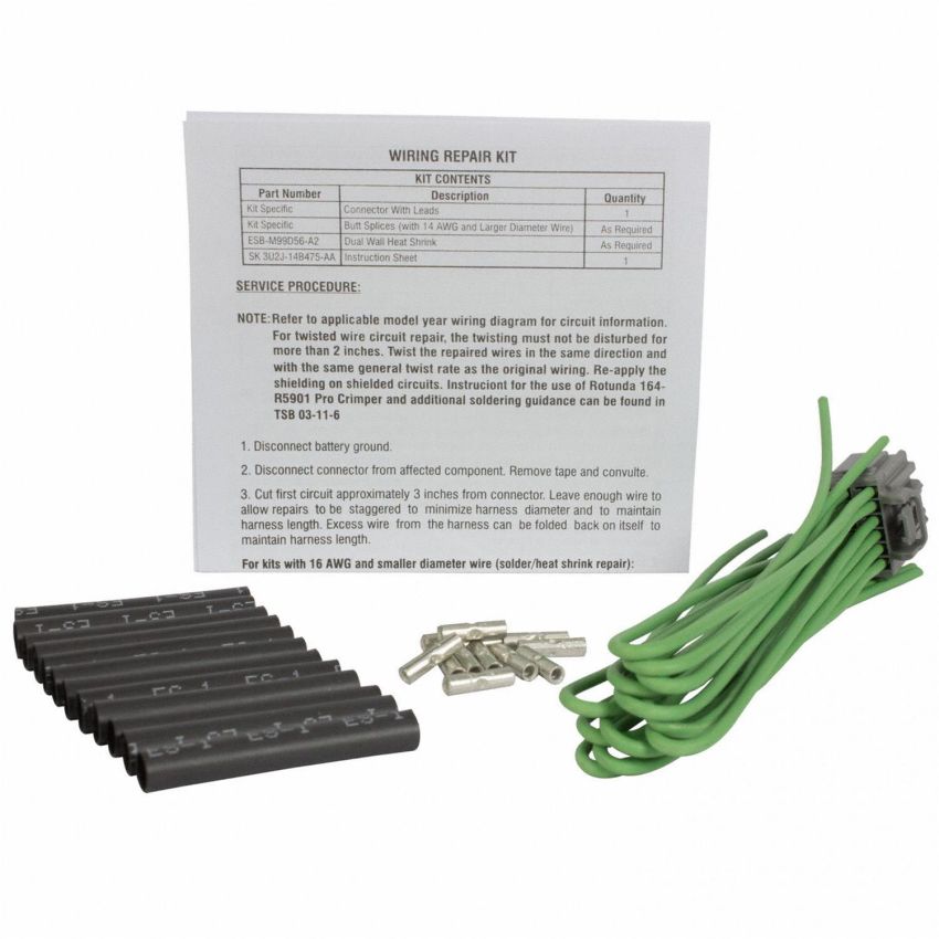 Motorcraft Wiring Connectors 9U2Z14S411ZA