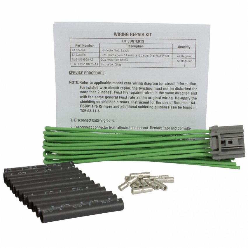 Motorcraft Wiring Connectors 9U2Z14S411ZA