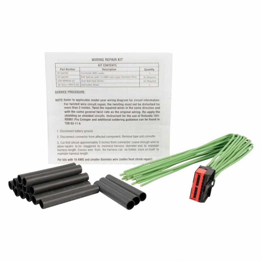 Motorcraft Wiring Connectors 9U2Z14S411SA