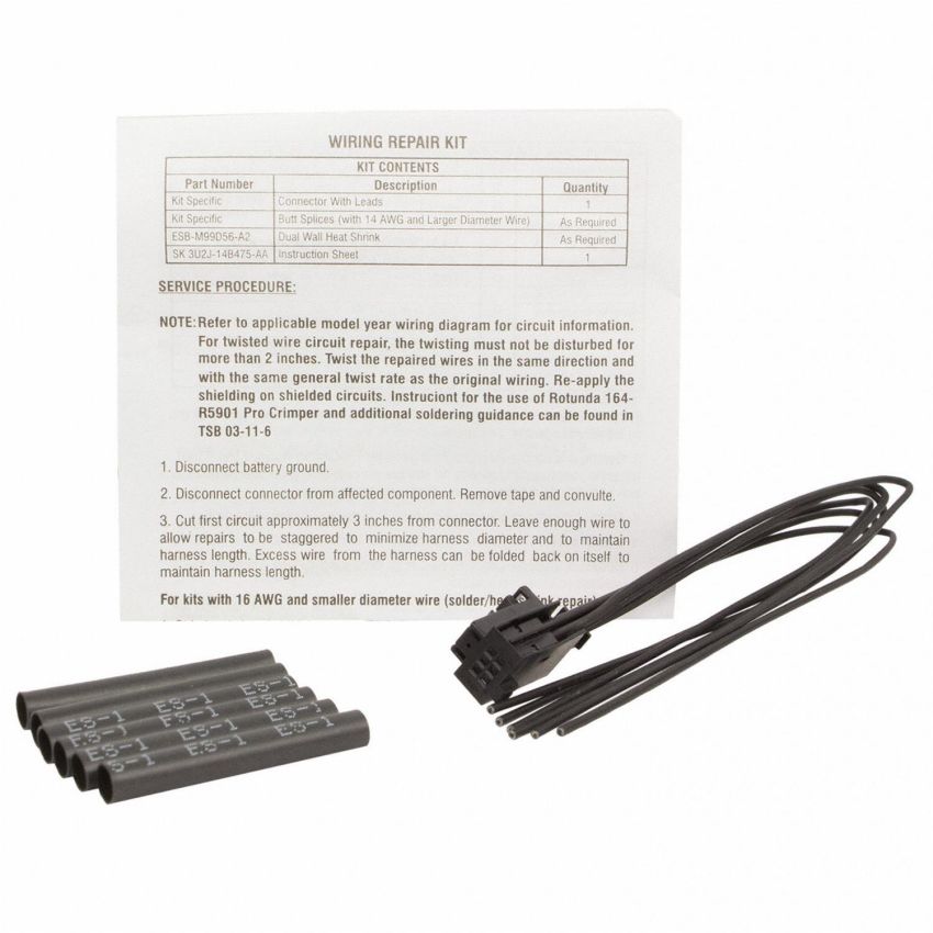 Motorcraft Wiring Connectors 3U2Z14S411HDB