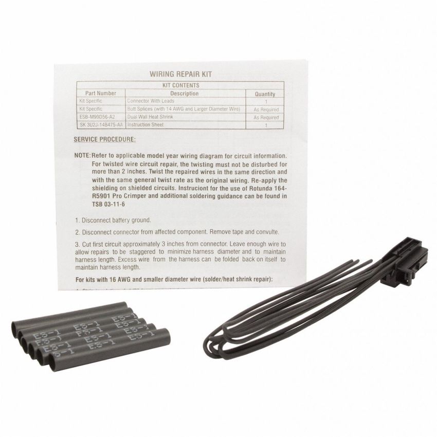 Motorcraft Wiring Connectors 3U2Z14S411HDB