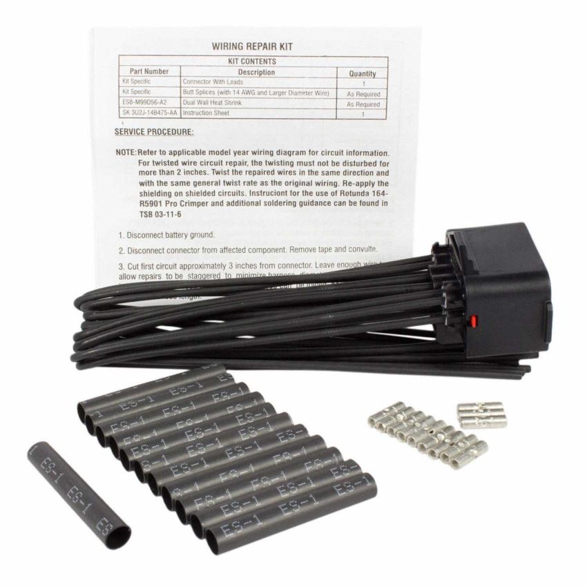 Motorcraft Wiring Connectors AU2Z14S411TA