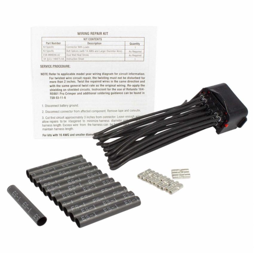 Motorcraft Wiring Connectors AU2Z14S411TA
