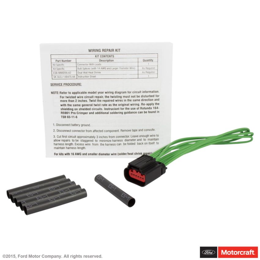 Motorcraft Wiring Connectors AU2Z14S411MA