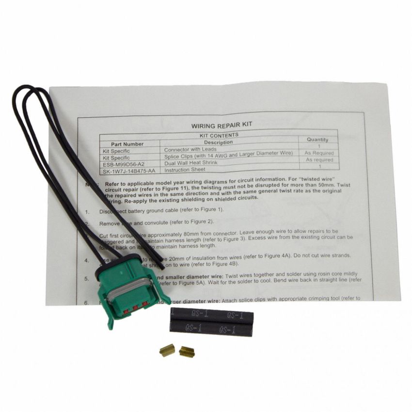 Motorcraft Wiring Connectors 1U2Z14S411EA