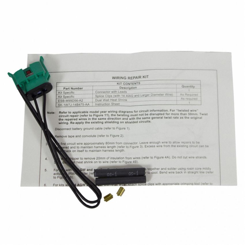 Motorcraft Wiring Connectors 1U2Z14S411EA