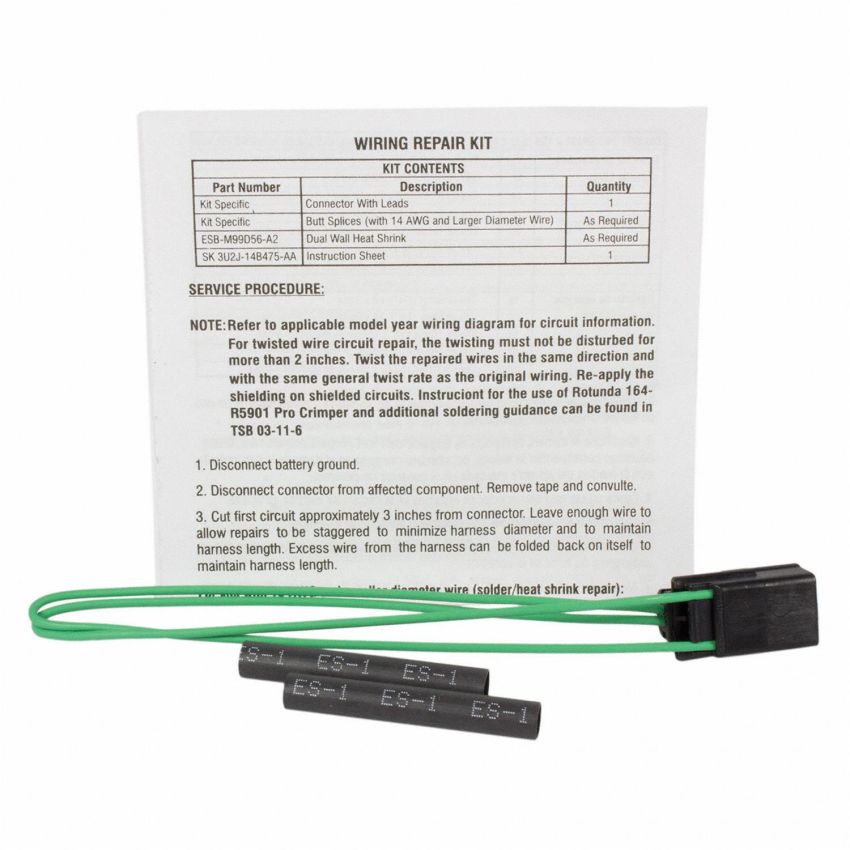 Motorcraft Wiring Connectors AU2Z14S411EA