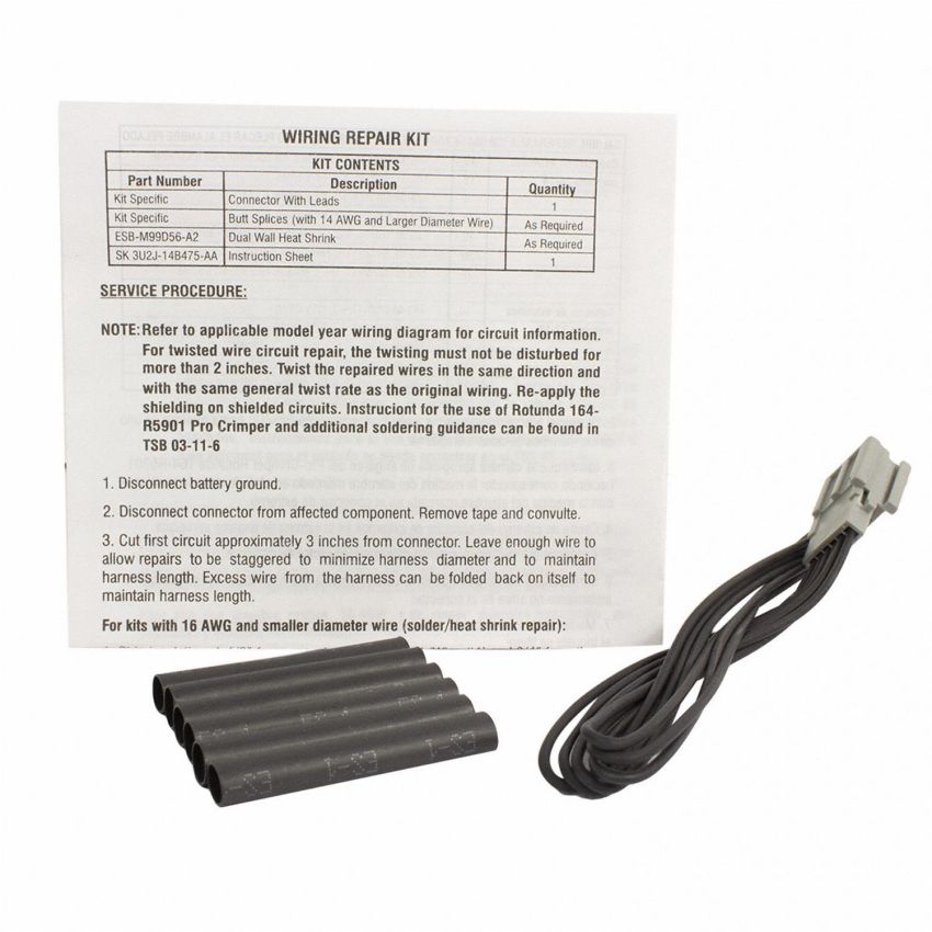 Motorcraft Wiring Connectors AU2Z14S411AJA