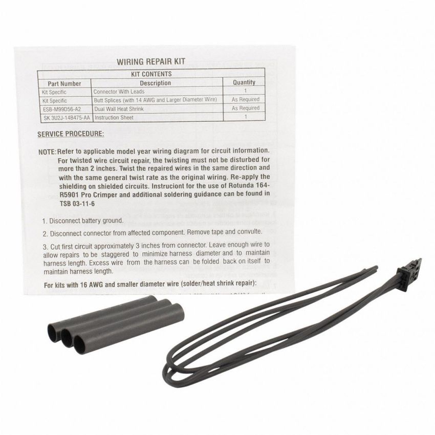 Motorcraft Wiring Connectors AU2Z14S411ZA