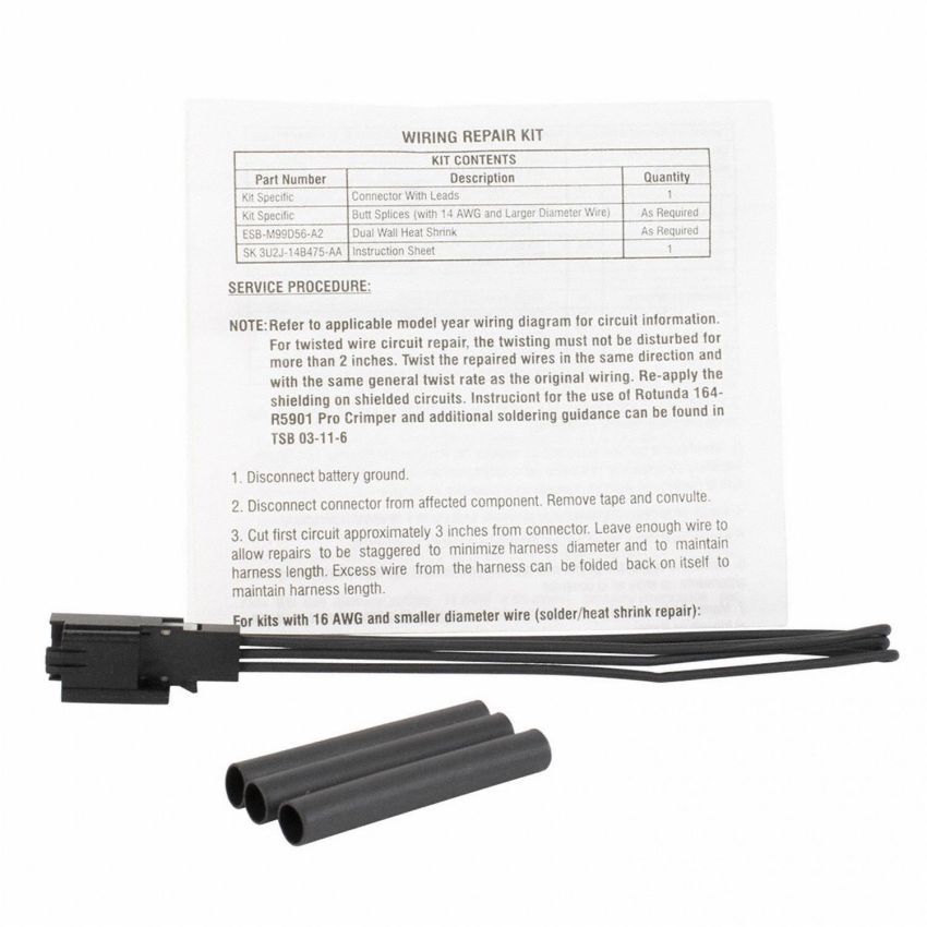 Motorcraft Wiring Connectors 3U2Z14S411EXAB