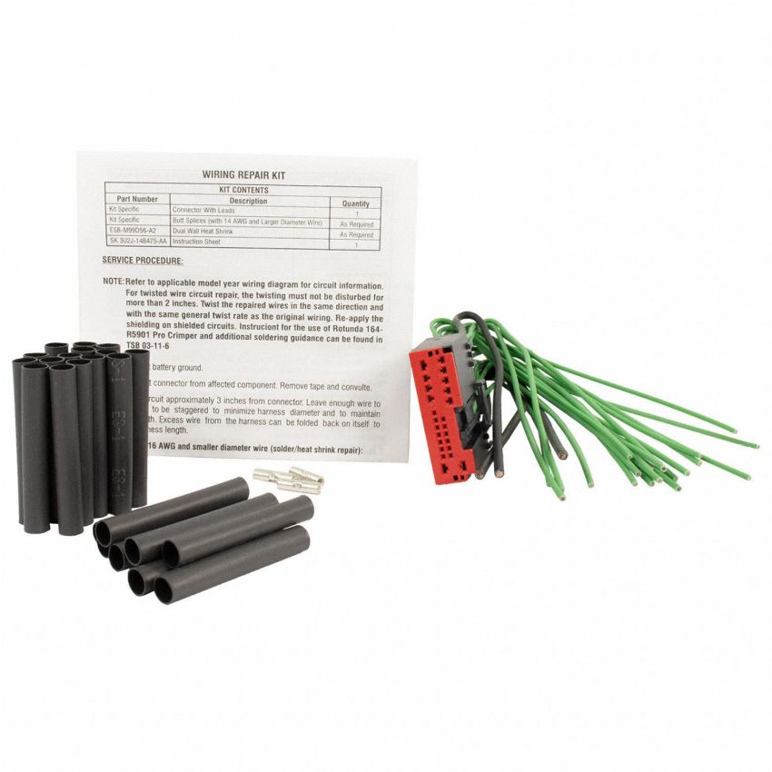 Motorcraft Wiring Connectors AU2Z14S411ATA