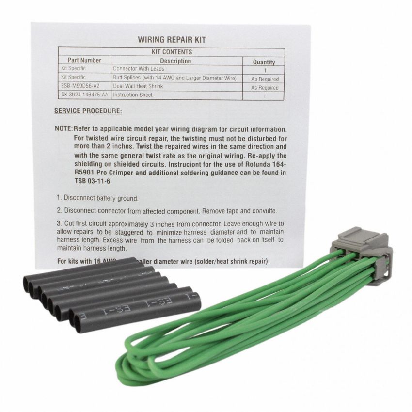 Motorcraft Wiring Connectors 3U2Z14S411BCB