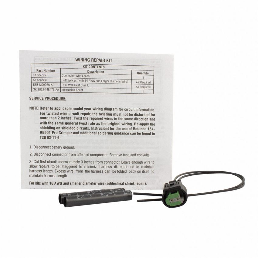 Motorcraft Wiring Connectors for 2012-2018 FOCUS - BU2Z14S411BA